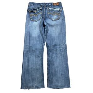 Vintage Y2K Helix Bootcut Jeans Mens 32x28 Denim Jeans Relaxed Fit Denim Pants